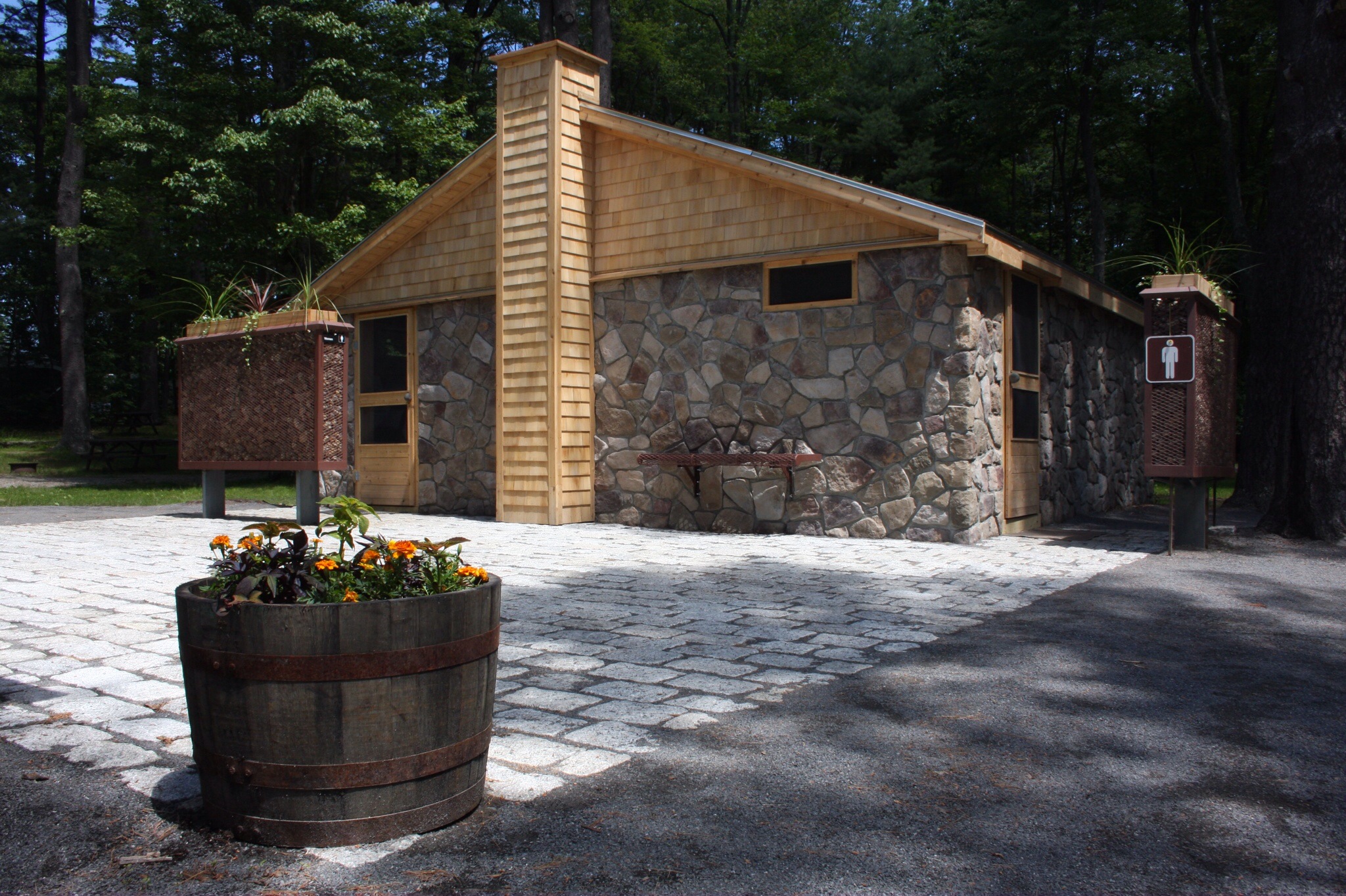 Shower & Restroom building